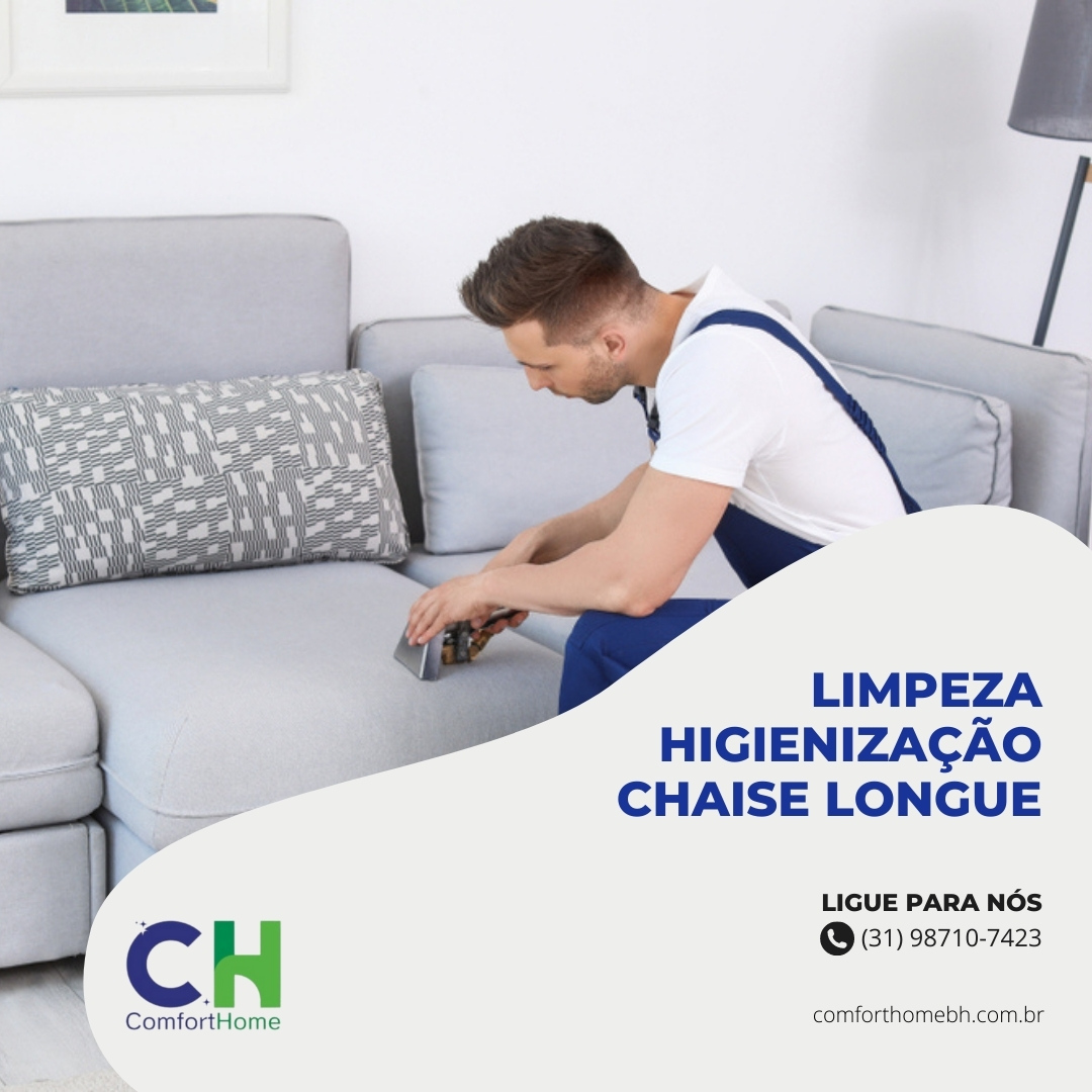 limpeza higienização Chaise Longue