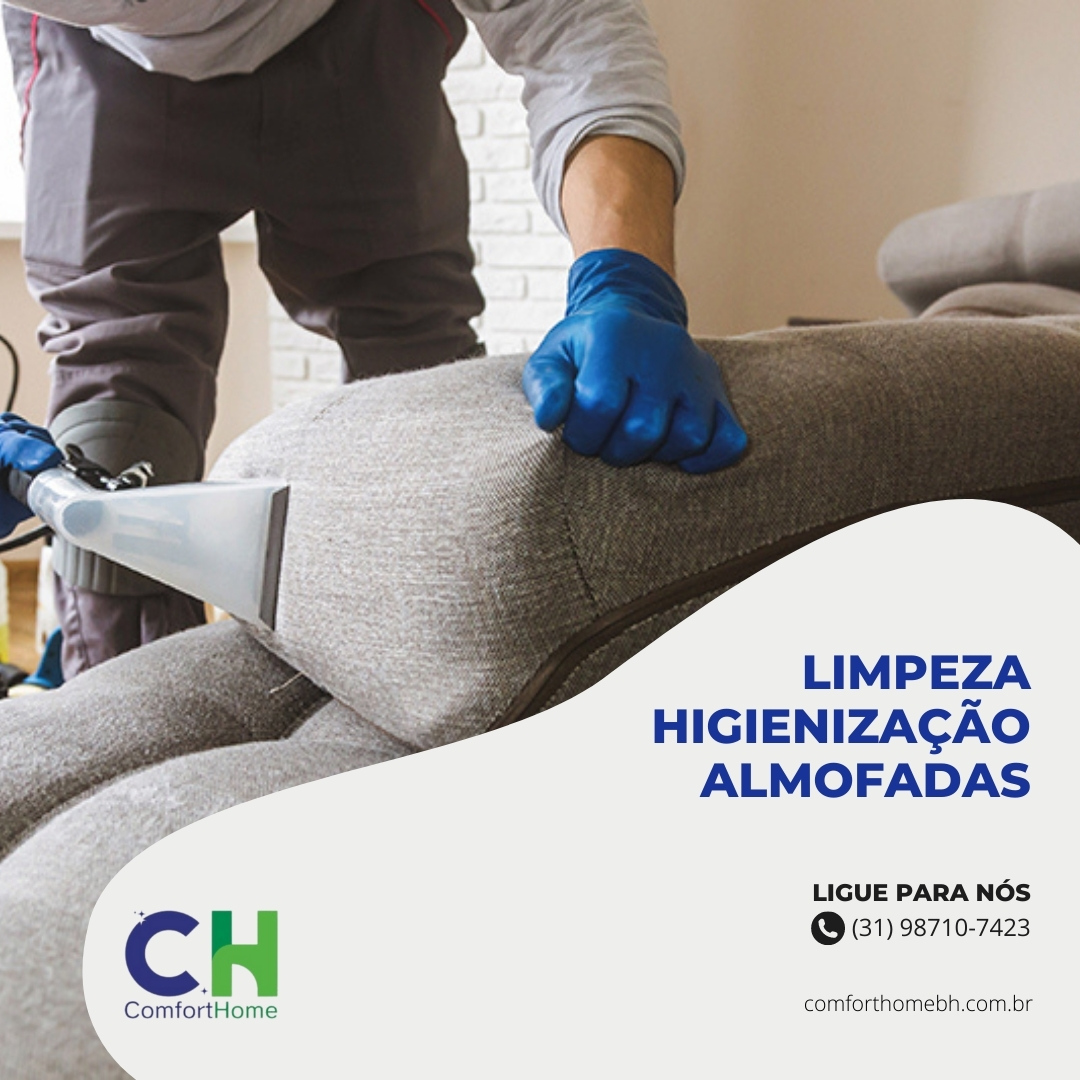 Limpeza e Higienização de Almofadas