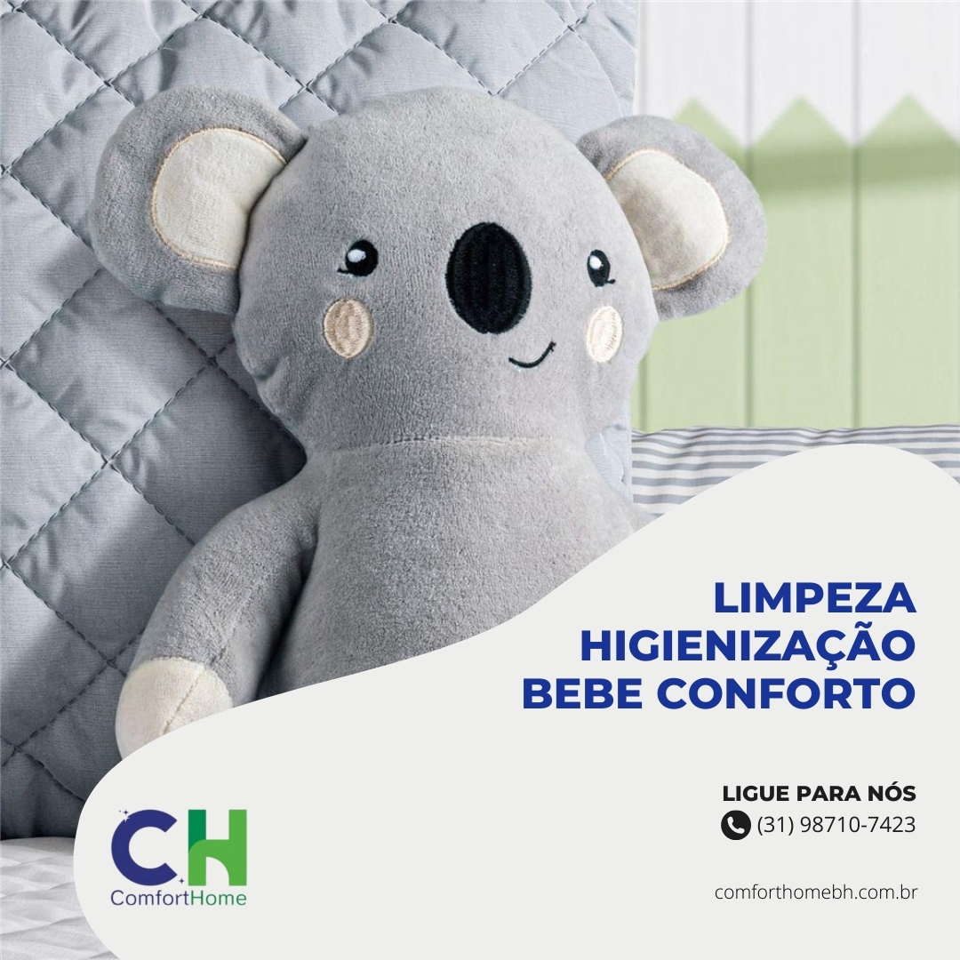 limpeza higienização bicho pelucia